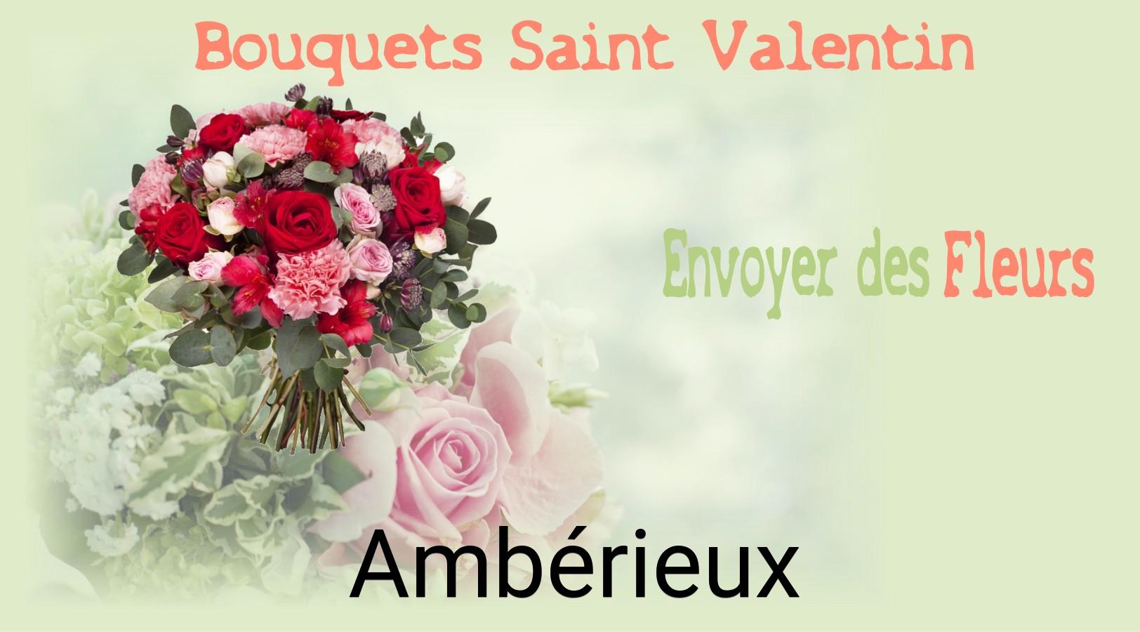 Roses de Saint-Valentin livrées à Ambérieux